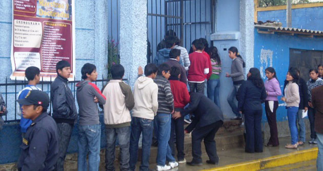 Más de dos mil postulantes rendirán su examen de admisión a la UNASAM