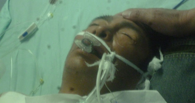 Paciente NN se encuentra en cuidados intensivos y no cuenta con apoyo de sus familiares