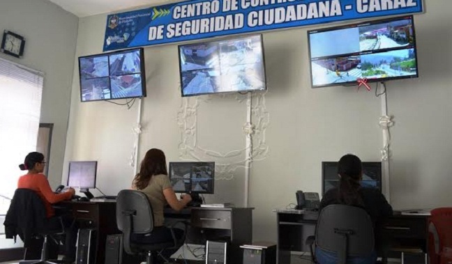 Instalarán otras 12 cámaras de vigilancia en principales calles de Caraz