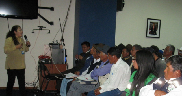 Fiscalía del  Medio Ambiente capacitó a Junta de Usuarios del Agua