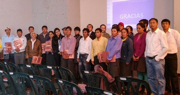 Jueces de paz de Carhuaz fueron capacitados en temas referidos a notificaciones