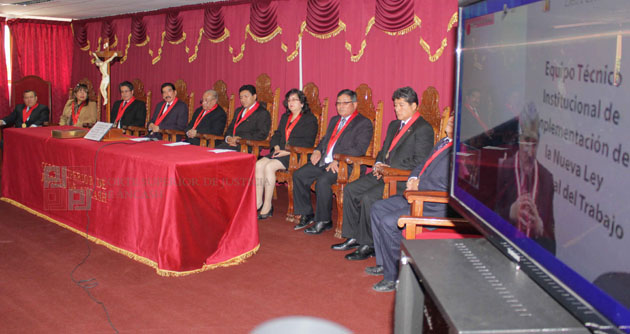 Entró en vigencia la Nueva Ley Procesal del Trabajo en la provincia de Huaraz