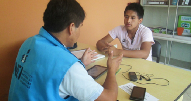 INEI realizará encuestas en colegios de la región Áncash