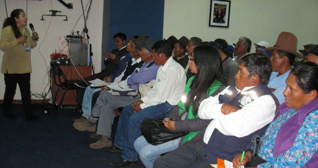 Fiscalía Especializada en Medio Ambiente Capacita a la Junta de Usuarios del Agua