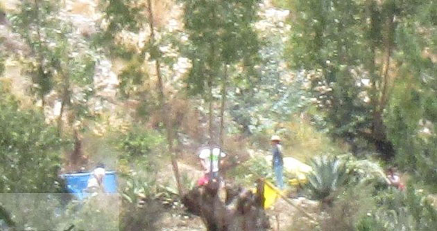 Violento desalojo de invasores deja heridos y varios detenidos en Sháurama y San Gerónimo