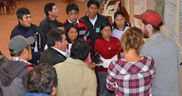 Mancomunidades municipales en la cuenca de Yanamayo para el cambio climático