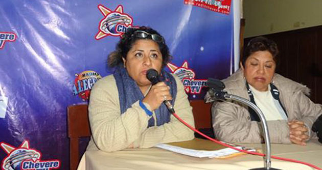 Denis Medina y Narda Mejía dirigentes de salud en denuncias mutuas por división del sindicato