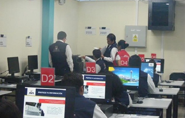 Ancash: Odpe-Santa realizó simulacro del sistema de cómputo electoral para segunda vuelta