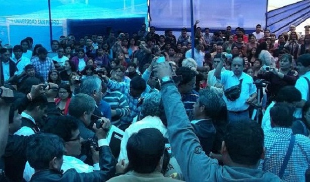 Escandalosa participación de Narváez y Waldo Ríos en "Foro Electoral"