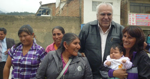 Vera Arana anuncia planta de tratamiento de agua potable en Acovichay-Independencia