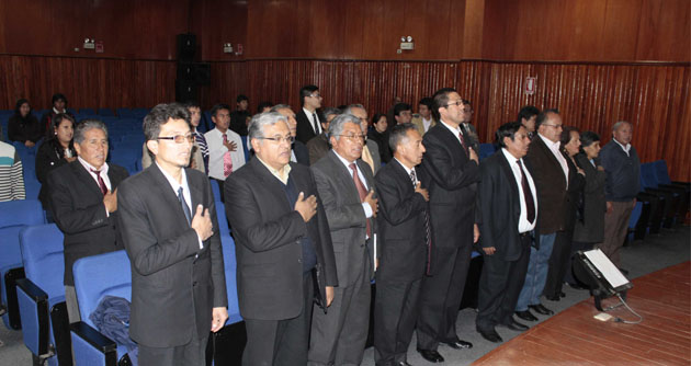 36 representantes quedaron instalados en la asamblea estatutaria de la UNASAM