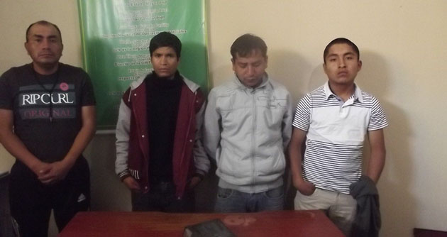 Desactivan banda dedicada al hurto de autopartes en Carhuaz y Huaraz