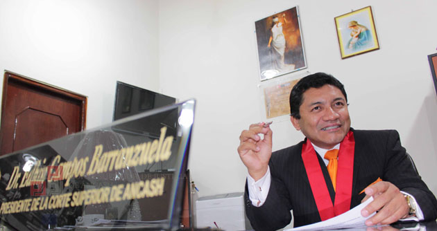Edhin Campos: “Los jueces somos constantemente evaluados por los órganos competentes”