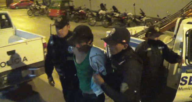 Intervienen a una familia en estado de ebriedad a bordo de una mototaxi