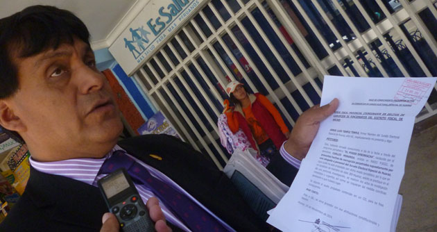 Gobernador y alcaldesa de Llama falsificaron firmas de planillas de pago para obras de regadío por 5 mil soles