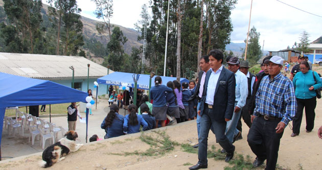 Alcalde Vladimir Meza inicia segunda etapa del proyecto Misacocha