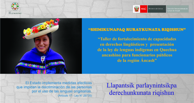 Se presenta la Ley de Lenguas Indígenas en Quechua Ancashino