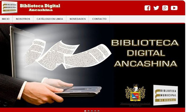 Se lanzó la Biblioteca Digital Ancashina