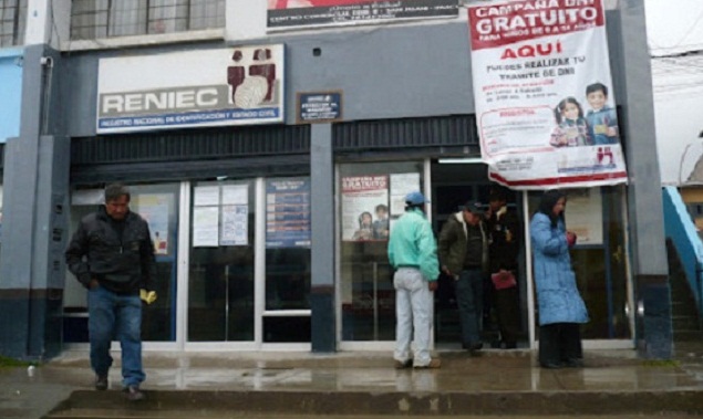 Reniec atenderá hoy hasta las 3.30 p.m. en localidades donde se desarrolla la segunda vuelta