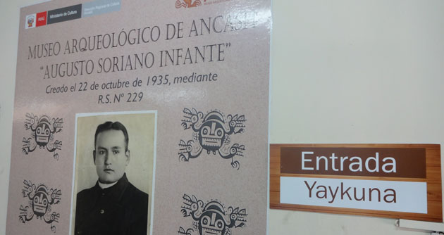 Dirección de Cultura de Ancash presenta letreros en quechua en el museo