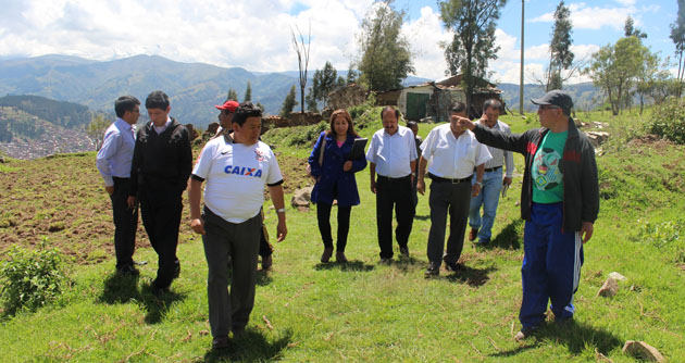 Comerciantes reciben terrenos para la construcción del nuevo mercado de Huaraz