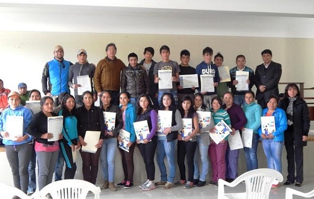 Carhuayoc : 39 jóvenes fueron capacitados en carreras técnicas financiadas por Antamina