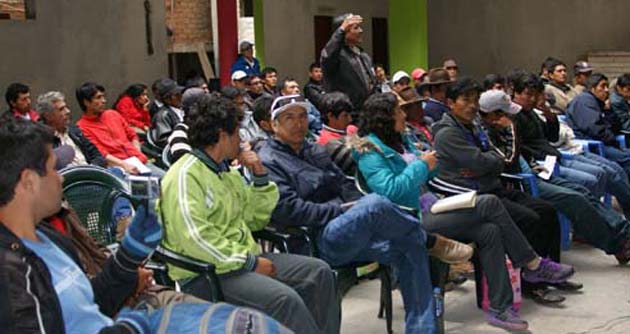Con éxito se desarrolló primer taller de capacitación de apicultores ancashinos