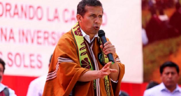 Presidente Humala: “Vamos a visitar Áncash con el gabinete para poner orden”