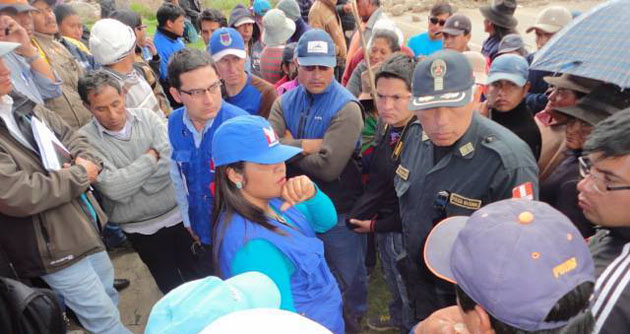 Pobladores de Cátac levantan paro y policía desbloqueó la carretera Pativilca-Huaraz