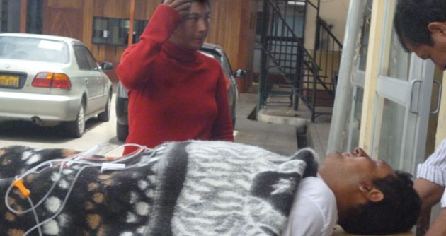 Dos heridos en choque vehicular en el sector de Mullaca-Huaraz tras intensas lluvias