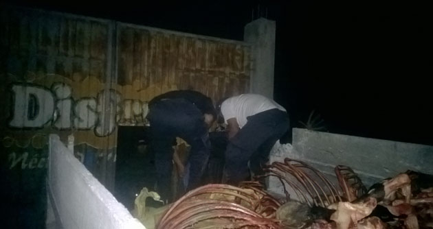 Policía interviene camal clandestino con toneladas de carne y caballo Carhuaz