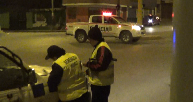 Conductores imprudentes ocasionan accidente de tránsito en céntrica avenida de Huaraz