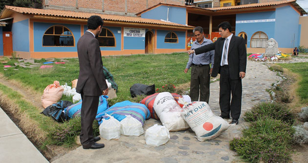 Fiscalía de Carhuaz entregó donación a favor de la Beneficencia Pública