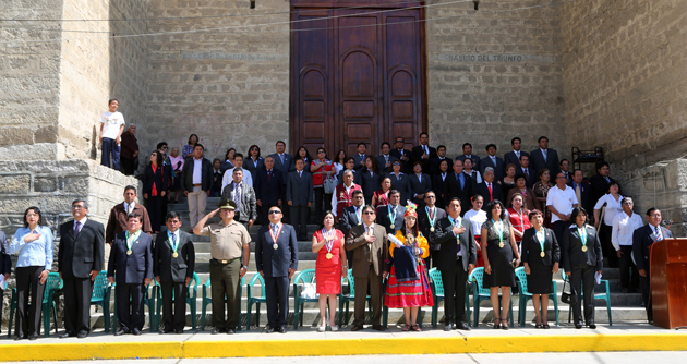 Provincia de Huaylas conmemoró su 194 aniversario de creación política