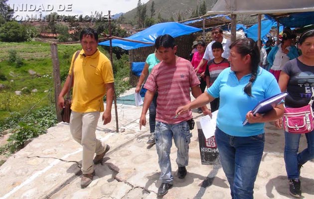 Iniciarán con la construcción de servicios básico en el Mercado Río Llullan