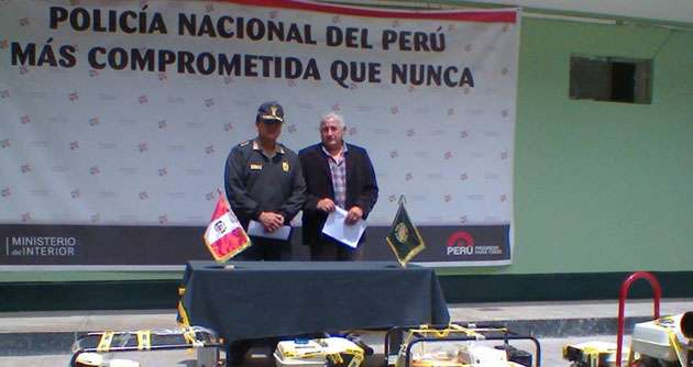 Captura de presuntos autores del robo agravado del grifo “Cayun” en Bolognesi