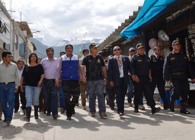 Destinarán 500 efectivos policiales para Callejón de Huaylas y Callejón de Conchucos