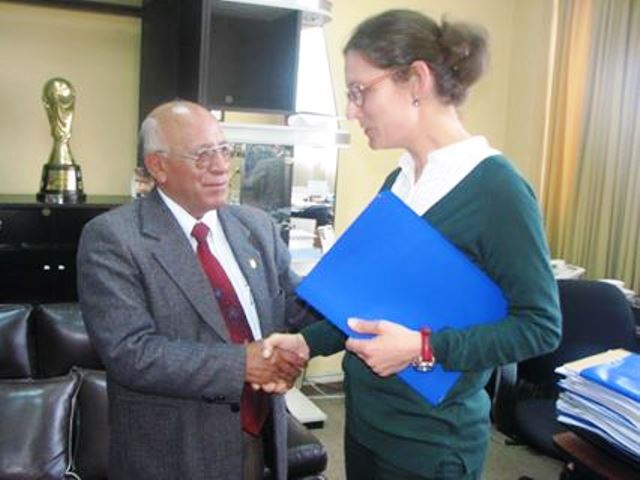 Huaraz: UNASAM firma importante convenio con la Universidad de España