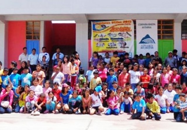 Más 200 niños de localidades de Bolognesi fueron beneficiados con vacaciones útiles