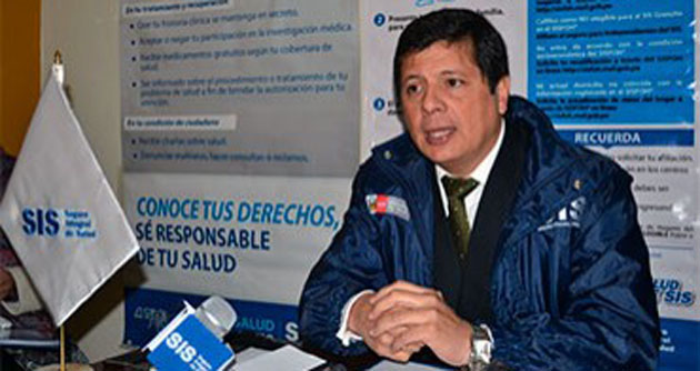 SIS pagará por adelantado 730 millones a las regiones para garantizar atención de asegurados