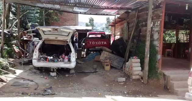 Policía interviene talleres e incauta vehículos con motor cambiado