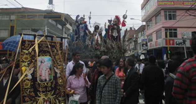 Los guiones en la Semana Santa Huaracina