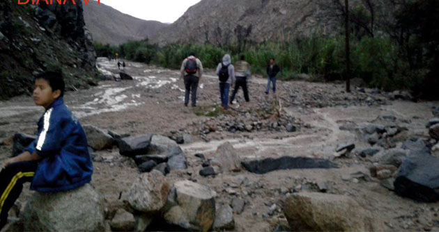 Pueblos de Ancash en emergencia por la caída de huaycos y deslizamientos en varios tramos