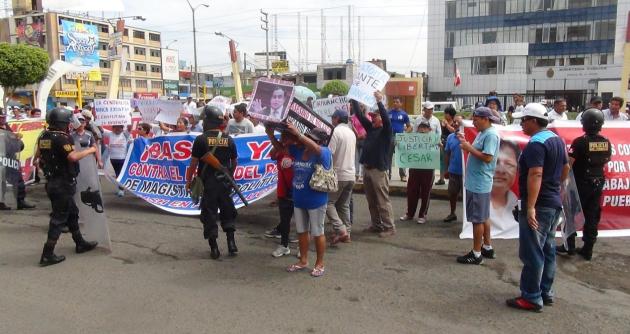 Familiares de presos por caso La Centralita y Nolasco exigen libertad para procesados