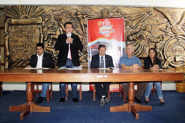 Invitan a población huaracina a participar en actividades por Semana Turística de Casm