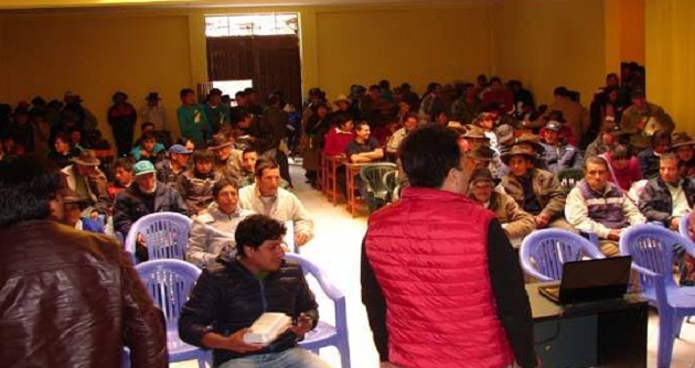 Autoridades de la municipalidad distrital de Aquia desarrollaron informe de gestión de los 100 días