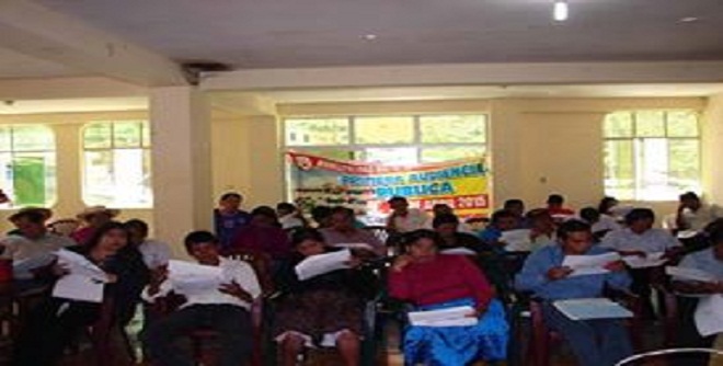 Autoridades municipales de Carhuapampa en Ocros desarrollaron informe de gestión de 100 días