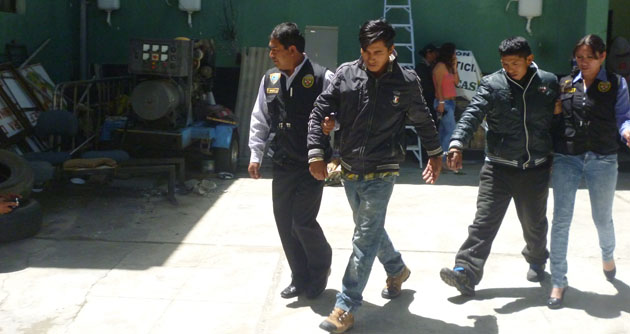 Presentan a cuatro sujetos que vendían látex de opio en Huaraz y el Callejón de Huaylas