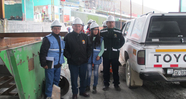 Dirección regional de energía y minas supervisó mineras en la provincia de Recuay