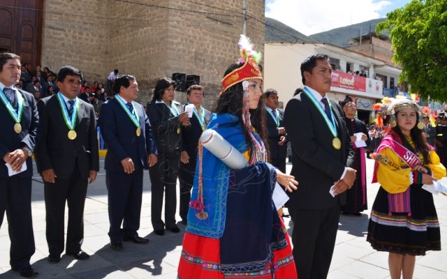 Celebran el 154 aniversario de elevación de Villa San Ildefonso a ciudad de Caraz